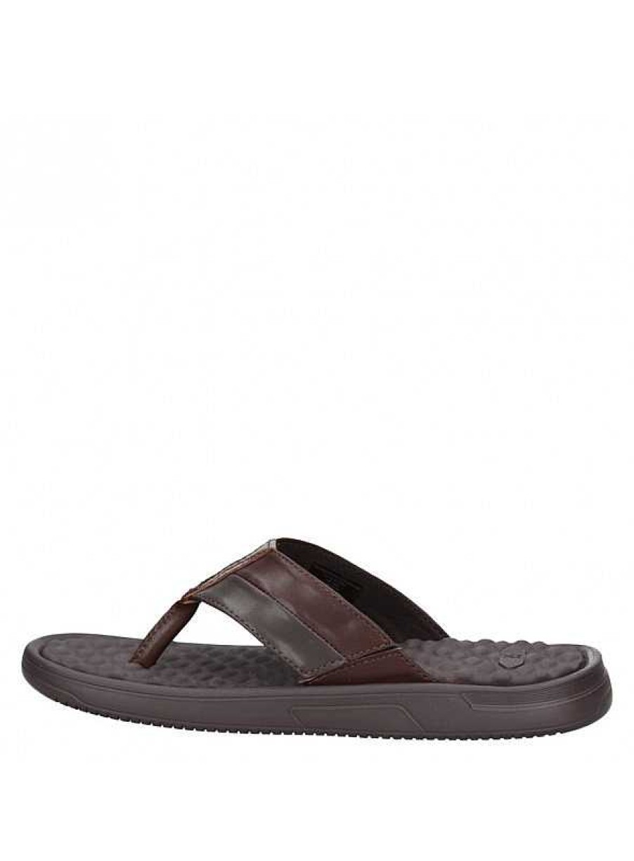 Man 16hrs | Leaf Men'S Sandal Brown