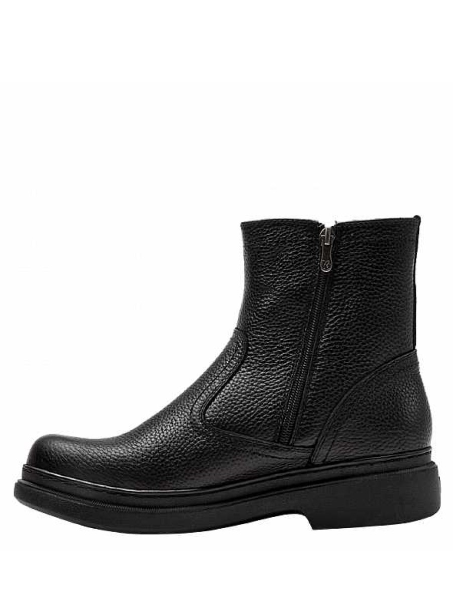 Man 16hrs | Slot Men'S Ankle Boot Black