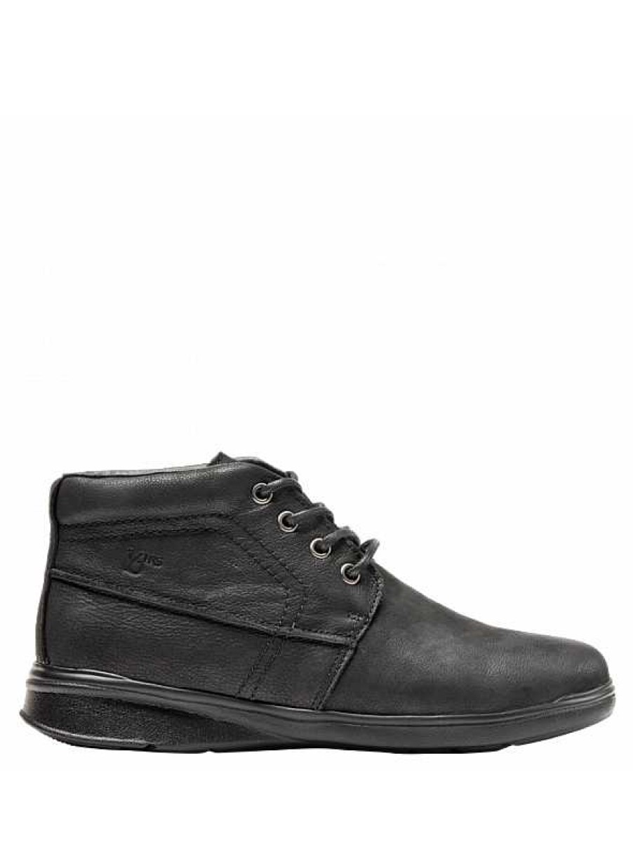 Man 16hrs | Breather Men'S Ankle Boot Black